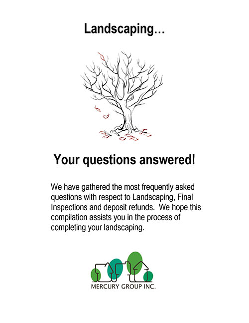 Landscaping FAQs